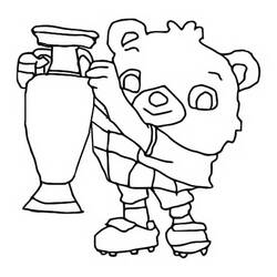 UEFA Euro Championship (Sports) coloring page #214000 to print and color