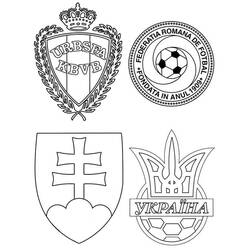 UEFA Euro Championship (Sports) coloring page #214005 to print and color