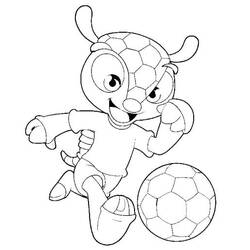 Coloring page: World Cup (Sports) #194292 - Free Printable Coloring Pages