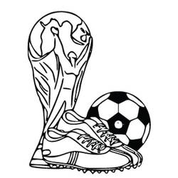 Coloring page: World Cup (Sports) #194303 - Free Printable Coloring Pages
