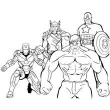 Coloring pages: Avengers - Free Printable Coloring Pages