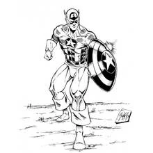 Avengers (Superheroes and Supervillains) coloring page #74049 to print and color