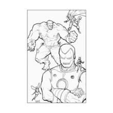 Avengers (Superheroes and Supervillains) coloring page #74052 to print and color