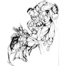 Avengers (Superheroes and Supervillains) coloring page #74082 to print and color