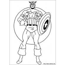 Avengers (Superheroes and Supervillains) coloring page #74116 to print and color
