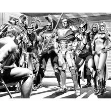 Avengers (Superheroes and Supervillains) coloring page #74138 to print and color