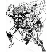 Avengers (Superheroes and Supervillains) coloring page #74173 to print and color