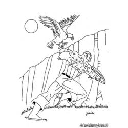 Avengers (Superheroes and Supervillains) coloring page #74191 to print and color