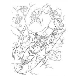 Avengers (Superheroes and Supervillains) coloring page #74193 to print and color