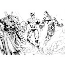 Avengers (Superheroes and Supervillains) coloring page #74220 to print and color