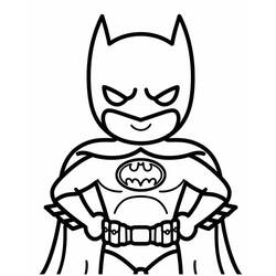 Batman (Superheroes and Supervillains) coloring page #215815 to print and color
