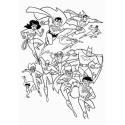 Batman (Superheroes and Supervillains) coloring page #76938 to print and color