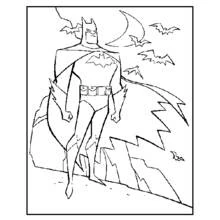 Batman (Superheroes and Supervillains) coloring page #76961 to print and color
