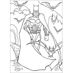 Batman (Superheroes and Supervillains) coloring page #77174 to print and color