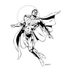 DC Comics Super Heroes (Superheroes and Supervillains) coloring page #80131 to print and color