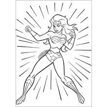 DC Comics Super Heroes (Superheroes and Supervillains) coloring page #80295 to print and color