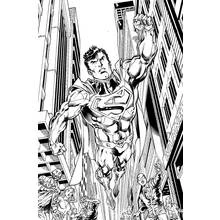DC Comics Super Heroes (Superheroes and Supervillains) coloring page #80367 to print and color