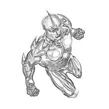 DC Comics Super Heroes (Superheroes and Supervillains) coloring page #80384 to print and color