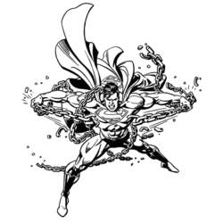 DC Comics Super Heroes (Superheroes and Supervillains) coloring page #80408 to print and color