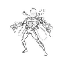 DC Comics Super Heroes (Superheroes and Supervillains) coloring page #80410 to print and color