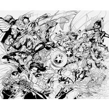 DC Comics Super Heroes (Superheroes and Supervillains) coloring page #80455 to print and color