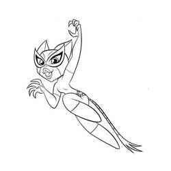 Coloring pages: DC Super Hero Girls - Free Printable Coloring Pages