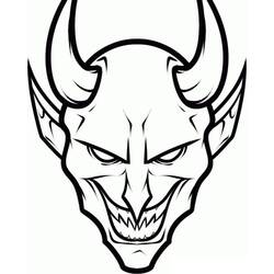 Coloring page: Devil (Superheroes and Supervillains) #204181 - Free Printable Coloring Pages