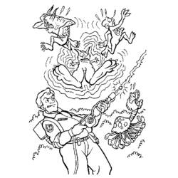 Coloring pages: Ghostbusters - Free Printable Coloring Pages