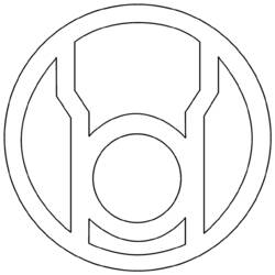 Coloring pages: Green Lantern - Free Printable Coloring Pages