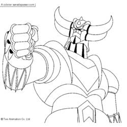 Coloring pages: Grendizer - Free Printable Coloring Pages