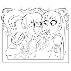 Coloring pages: Harley Quinn - Free Printable Coloring Pages