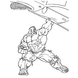 Hulk (Superheroes and Supervillains) coloring page #177332 to print and color