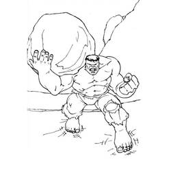 Hulk (Superheroes and Supervillains) coloring page #177338 to print and color