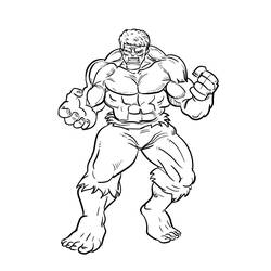 Hulk (Superheroes and Supervillains) coloring page #218113 to print and color