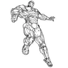 Iron Man (Superheroes and Supervillains) coloring page #80564 to print and color