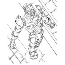 Iron Man (Superheroes and Supervillains) coloring page #80602 to print and color