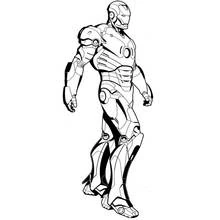 Iron Man (Superheroes and Supervillains) coloring page #80608 to print and color
