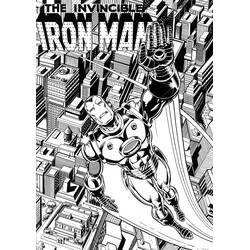 Iron Man (Superheroes and Supervillains) coloring page #80611 to print and color