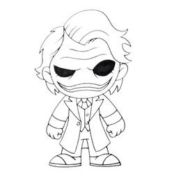 Coloring page: Joker (Superheroes and Supervillains) #202144 - Free Printable Coloring Pages