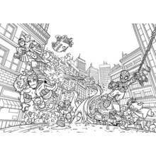 Marvel Super Heroes (Superheroes and Supervillains) coloring page #79629 to print and color
