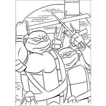 Ninja Turtles (Superheroes and Supervillains) coloring page #75381 to print and color