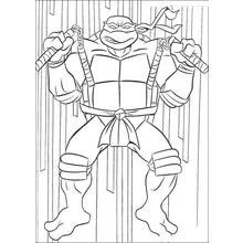 Ninja Turtles (Superheroes and Supervillains) coloring page #75442 to print and color