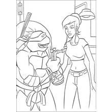 Ninja Turtles (Superheroes and Supervillains) coloring page #75470 to print and color