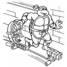 Ninja Turtles (Superheroes and Supervillains) coloring page #75493 to print and color