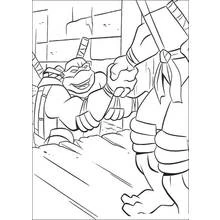 Ninja Turtles (Superheroes and Supervillains) coloring page #75502 to print and color