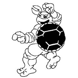 Ninja Turtles (Superheroes and Supervillains) coloring page #75524 to print and color