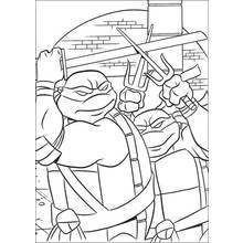 Ninja Turtles (Superheroes and Supervillains) coloring page #75567 to print and color
