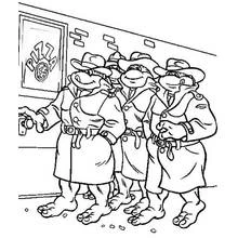 Ninja Turtles (Superheroes and Supervillains) coloring page #75696 to print and color