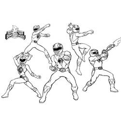 Power Rangers (Superheroes and Supervillains) coloring page #175703 to print and color