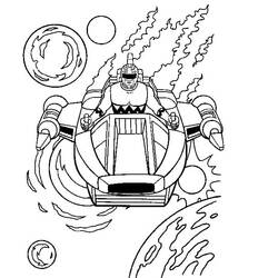 Power Rangers (Superheroes and Supervillains) coloring page #175731 to print and color